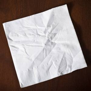 Servilleta de mesa de lino 100% con patrón de diseño bordado a mano moderno - Product Image 2