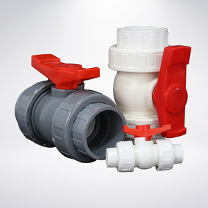 Vanne à boisseau sphérique double union en plastique Offre Spéciale - Product Image 3