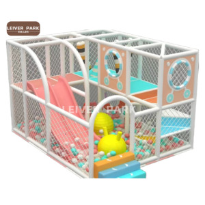 เครื่องเล่นที่มีแทรมโพลีนสำหรับเด็กอุปกรณ์สนามเด็กเล่นในร่ม - Product Image 6