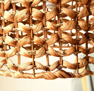 Sisu โคมไฟ LED สำหรับตกแต่งบ้านสไตล์เอเชียโบราณแบบเป็นมิตรต่อสิ่งแวดล้อมโคมไฟสำหรับห้องนั่งเล่นลายผักตบชวา - Product Image 3