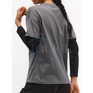 Camisetas de Verano Ligeras de Última Moda para Mujer, de Doble Capa, Ecológicas, de Secado Rápido, Transpirables, Hechas en Pakistán, Talla Grande - Product Image 3