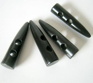 กระดุมเขาควายทำมือ อุปกรณ์ตกแต่งแบบธรรมชาติสำหรับเสื้อโค้ท แจ็คเก็ต เสื้อสเวตเตอร์ เสื้อผ้าชาติพันธุ์ และเครื่องแต่งกายแบบดั้งเดิม - Product Image 4