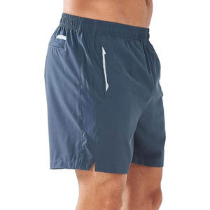 Short de gymnastique à compression personnalisé pour hommes 100% coton Sportswear imprimé noir course à pied sueur entraînement Fitness Sports athlétiques - Product Image 6