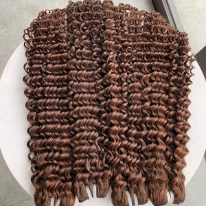 Extensiones de Cabello Humano Remy con Rizo Italiano, Trama Única, Cutícula Alineada, para Mujeres - Product Image 1