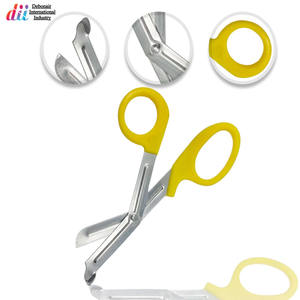 Debonairii Ciseaux de traumatologie EMT imprimés de logo personnalisé Ciseaux en acier inoxydable très résistants pour fabriquer votre propre produit de haute qualité - Product Image 2
