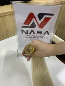 Precio al por mayor Virgen rubia Color nuevo diseño I-Tip Extensiones de cabello Cabello humano Natural Liso - Product Image 5