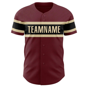 Camiseta de Béisbol para Hombre, Sublimada, Personalizada, de Alta Calidad, Transpirable, al por Mayor, Ropa Deportiva, Camiseta Lisa - Product Image 3