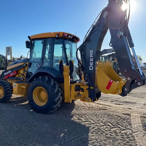 2024 Jhon Deer 410P Used <strong>Backhoe</strong> <strong>Loader</strong> Diesel Engine Mini <strong>Skid</strong> <strong>Steer</strong> 5 Ton Bucket <strong>Attachment</strong> Makes Bobcat Komatsu Yanmar Brand