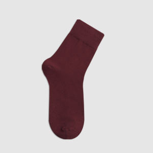 Calcetines de Algodón de Punto Transpirables para Mujer, Calcetines Casuales para Vestir a Diario, Calcetines Lisos Coreanos-WC021 # 6~10 - Product Image 2