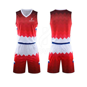 Hot Sale Basketball Uniform Customizable with Your Own Logo Breathable Plus Size Wholesale Price Online Set Styles Available - Product Image 1