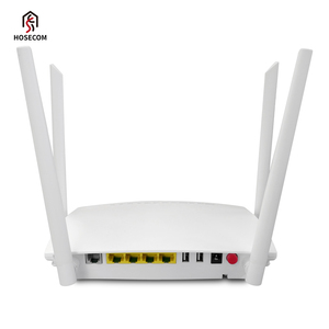 Hosecom Brand 4 GE LAN Ports CATV Dual Band Wi-Fi 5 1200Mbps GPon EPon Adaptive XPon ONT <b>Modem</b> with 4 Antennas - Product Image 4