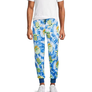 Venta al por mayor de calidad superior Casual de gran tamaño cintura elástica pantalones de chándal con bolsillo con cremallera de lana pesada de algodón poliéster pantalones de chándal de los hombres - Product Image 1