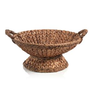 Natural <b>water</b> hyacinth fruit basket <b>container</b> great quality handmade kitchen storage baskets - Product Image 6