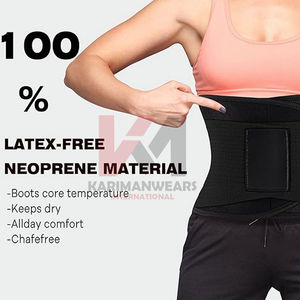 <b>Waist</b> Trimmer Back <b>Support</b> Bars Sweat Fitness Belt Men Women Adjustable Slimming <b>Waist</b> Trainer with Compression <b>Support</b> - Product Image 5