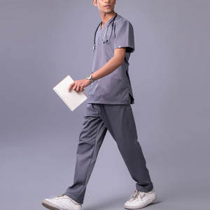 Ensemble de chemise et de pantalon de style haut de gamme, uniforme de travail, taille élastique, vente au Pakistan, look de marque, uniforme de travail pour hôpital - Product Image 6