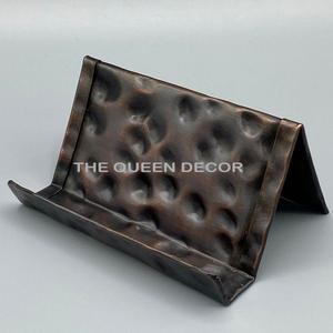 Date En Acier Inoxydable Métal Forme Unique Or Antique Finition Titulaire De La Carte Bureau À Domicile Table Top Meilleur Prix - Product Image 3