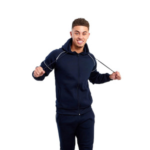 Meilleurs survêtements d'hiver pour hommes, design en polaire réversible écologique, logo personnalisé, polyester/coton de haute qualité à bas prix - Product Image 6