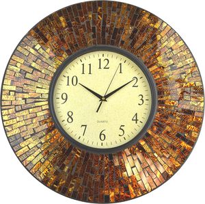 Horloge murale en bois silencieuse sans tic-tac précision Style moderne décor horloge pour bureau à domicile école meilleur fournisseur - Product Image 5