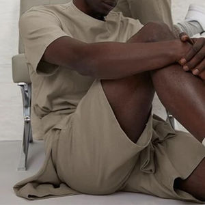 Mode goutte épaule hommes t-shirts personnalisé 280gsm 300gsm 320gsm t-shirts poids lourd surdimensionné coton O cou t-shirts - Product Image 5