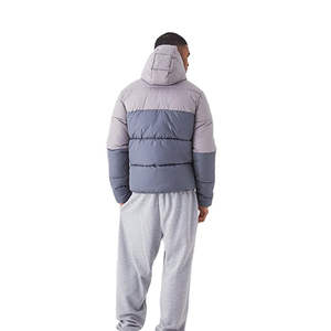 Venta caliente Slim Fit Chaqueta de moda de manga larga Chaqueta de invierno Diseño Cremallera completa Venta al por mayor OEM Chaqueta acolchada para hombres - Product Image 3