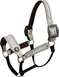Alta calidad ecuestre cuero Polo caballo Halter hecho a mano en Argentina tipo cuerda Halter proveedor al por mayor - Product Image 1