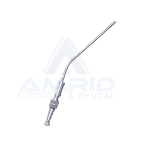 Tube d'aspiration manuel Frazier 9FR en acier inoxydable allemand, norme de sécurité MOL, garantie de 5 ans par amrid surgical - Product Image 4