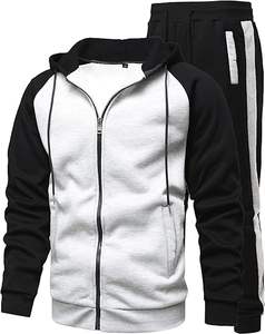 Nouvelle mode Survêtement de jogging personnalisé pour hommes Ensemble 2 pièces pour hommes de haute qualité à séchage rapide Survêtement personnalisé bon marché - Product Image 3