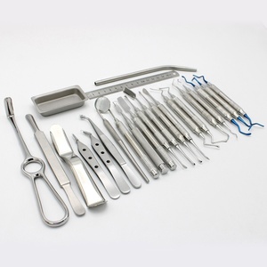 Kit d'instruments parodontaux Implants dentaires Orthodontie chirurgicale 33 PCS, Instruments en acier allemands, par Zarnab Surgical - Product Image 2