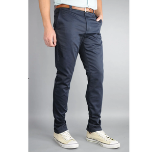 <span class=keywords><strong>Pantaloni</strong></span> chino di cotone Casual da uomo di grandi dimensioni con Design Logo personalizzato con bottone Fly e decorazione con bottone in vita a metà vita - Product Image 4