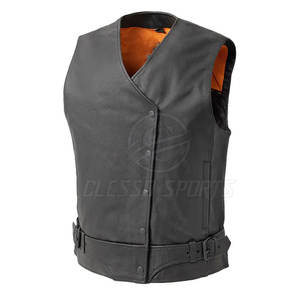 <b>Men</b> Leather <b>Vest</b> Sporty Stylish Sleeveless Classic Fashion Casual Wear for <b>Men</b> <b>Men</b> Leather <b>Vest</b> - Product Image 3
