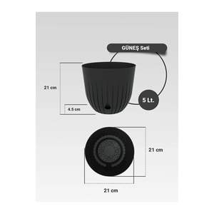 2025 nouveau Design marque privée 6 pièces ensemble de pots de fleurs décoratifs pour Pot de fleur intérieur et extérieur ensembles de pots de fleurs de table - Product Image 6