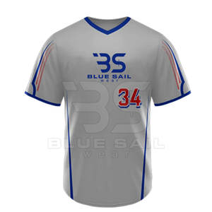 Camiseta de béisbol personalizada con precio directo de fábrica del fabricante superior, ropa deportiva, camiseta de béisbol con servicios OEM - Product Image 5