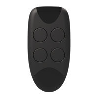 Télécommande de garage compatible Unik 4B KING GATES 433 MHz Code fixe Matériel plastique Code roulant