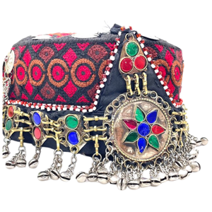 Casquette de style afghan pour femmes de haute qualité, nouvelle arrivée 2025, confortable, élégante, broderie à la main, réglable, quatre saisons, décontractée - Product Image 6