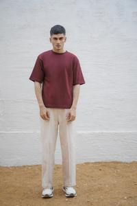 Camiseta Deportiva Activa para Hombre, Top Holgado de Rendimiento Deportivo, Mezcla de Algodón Transpirable, Ropa Casual, Logotipo Personalizado - Product Image 4