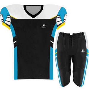 Uniformes de fútbol americano Premium Juegos de sublimación digital Jersey y pantalón Uniforme de fútbol Deportivo Kit de fútbol americano para adultos - Product Image 1