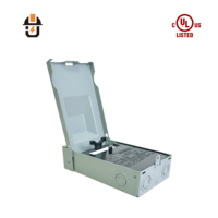   Boîtier de commutation étanche en métal SPCC+PC pour climatiseur, 30A 120/240V CA, 30 ampères, avec sortie électrique, pour déconnexion AC