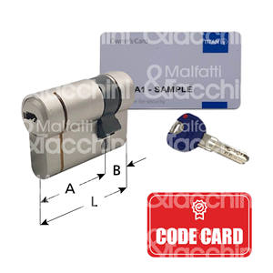 DEMI CYLINDRE K66 Rupture contrôlée Protection anti-choc Corps du cylindre et canon protégés contre la crevaison 13 - Product Image 1