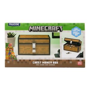 Hucha de plástico con forma de cerdo inspirada en Minecraft para ahorrar y organizar - Product Image 1