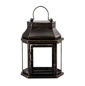 <b>Silver</b> Color Unique Design Lantern Manufacturer Set of Two Hammered Candle Lantern Wall Hanging Decoration - Product Image 5