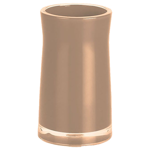 Collezione Spirella Sydney, Portaspazzolino 7 x 12 cm, Acrilico, Sabbia - Product Image 1