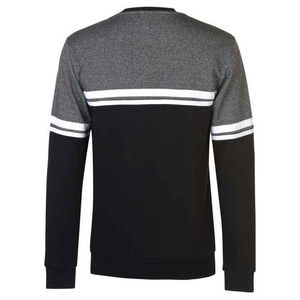 Sudadera cómoda de cuello redondo de algodón y poliéster para hombre de calidad superior diseño de moda personalizado fábrica al por mayor - Product Image 2