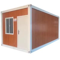Mini Conteneur Personnalisé Café Nouveau Design Préfabriqué Structure Mobile en Acier pour les Environnements Urbains