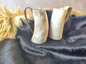 Taza de cuerno para beber moderna, calidad BSET y diseño moderno, uso para cerveza, taza de cuerno para beber a precio asequible para decoración navideña - Product Image 3