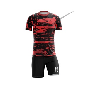 Custom Made Breathable Anti-Bacterial 100% Polyester Team Uniforms Sublimation Premium Quality Football Soccer Jersey <b>T</b>-<b>Shirts</b> - Product Image 1