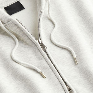 500 GSM 100% algodón liso esencial Sudadera con capucha para hombre peso pesado sudadera de gran tamaño hombres sudadera recortada con capucha hombres - Product Image 6