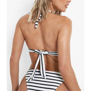 Venta directa de fábrica Trajes de baño Conjunto de bikini de mujer Traje de baño de dos piezas de la mejor calidad Conjuntos de baño Cómodo Servicio OEM 2025 - Product Image 4