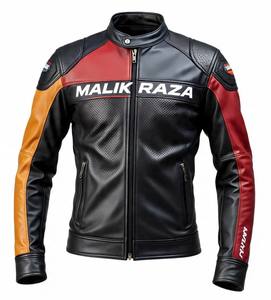 Blouson de moto Cruiser de haute qualité, cuir de vachette véritable de première qualité, équipement de conduite toutes saisons, distributeur pour le marché américain Malik Raza - Product Image 6