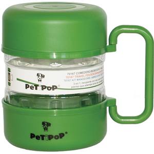 Petipop Set de voyage pour animaux de compagnie 1,5 l. Vert - Product Image 1
