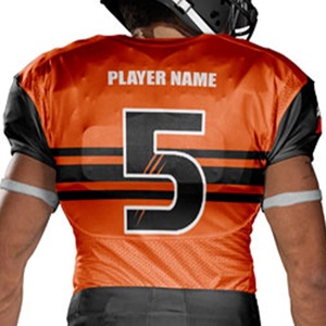OEM personalizado jóvenes al por mayor de fútbol americano uniformes de alta calidad por sublimación Unisex barato de fábrica fOOTBALL UNIFORME - Product Image 4